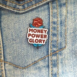 🎶 Lana Del Rey - Money, Power, Glory - Music Lyrics - Enamel Pin